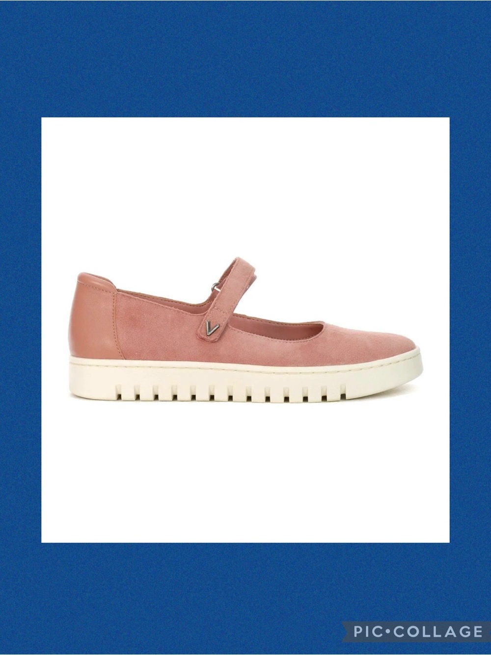 Vionic Uptown Mary Jane Flats in Cinder Rose